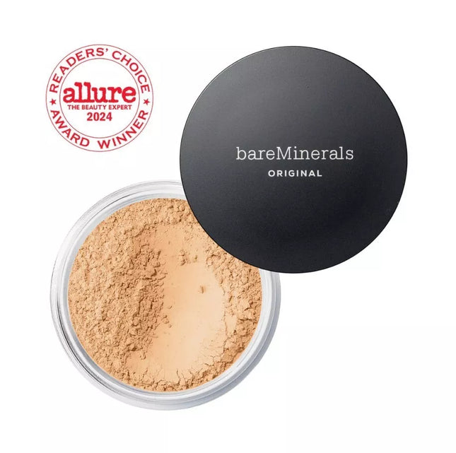 Bare Minerals Original Loose Mineral Powder Foundation SPF 15 Light 08, 0.28 Oz