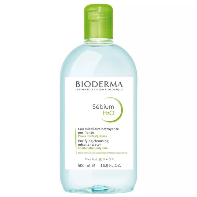 Bioderma Purifying Facial Cleansing Micelle Solution Sebium H2O 16.9oz