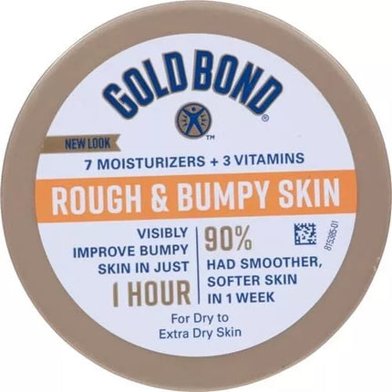 Gold Bond Rough & Bumpy Daily Skin Therapy Cream, 8 oz., With 7 Moisturizers & 3