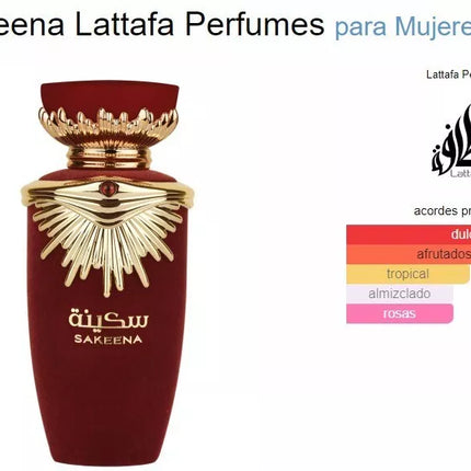 BRAND NEW Sakeena by Lattafa 3.4 oz EDP Perfume for Women New in Box