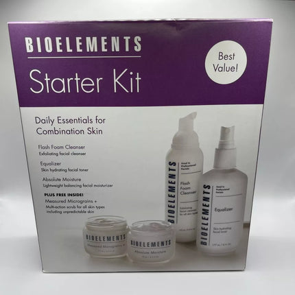 Bioelements Professional Skin Care Starter Kit for Combination Skin - New in Box